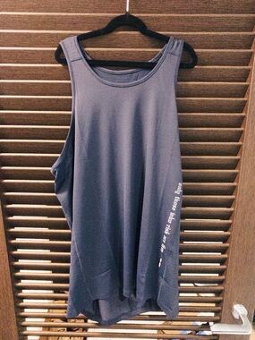 ASRV Men's Navy Blue Performance Tank Top